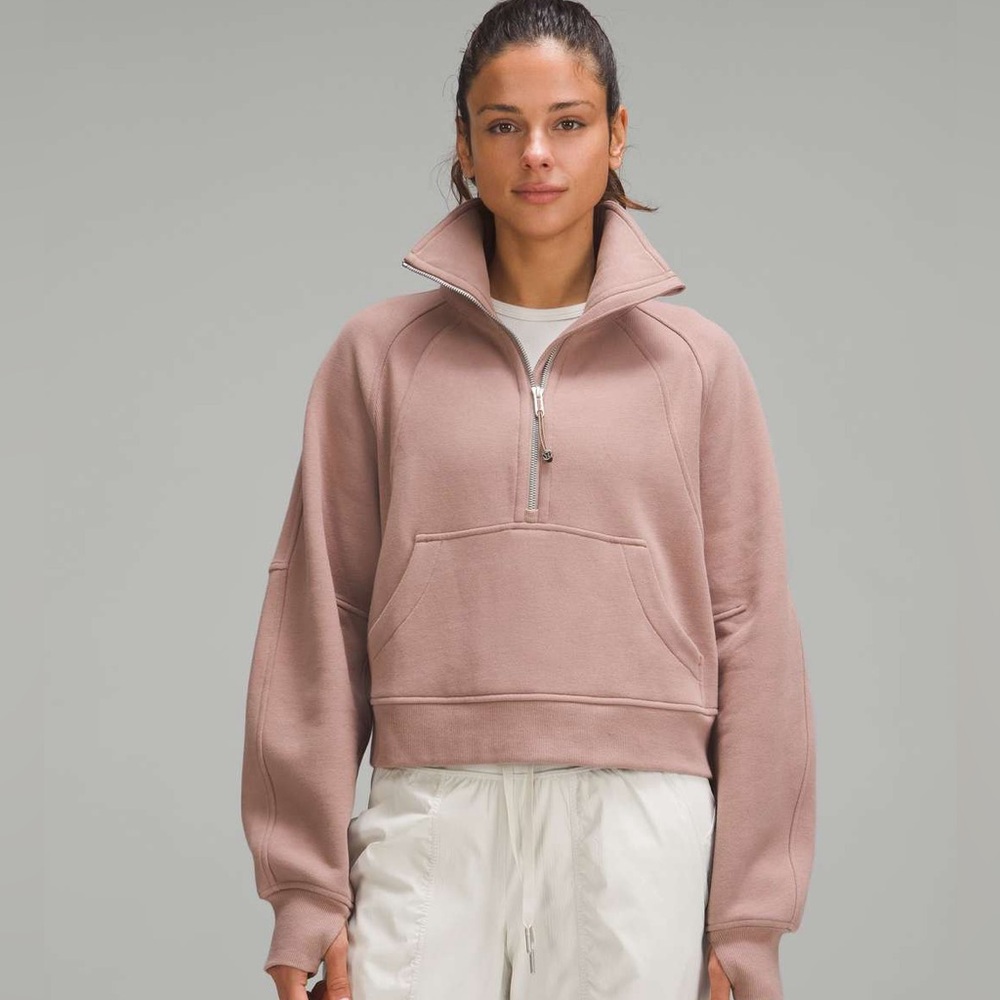 Lululemon Scuba Funnel Neck Half Zip